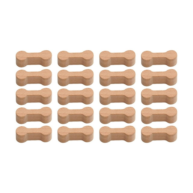 20 piezas de conectores de vías de tren de madera, piezas de vías de tren de juguete para niños, bloques de construcción educativos y divertidos, de