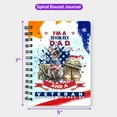 thumbnail image 5 of I'm a Devon Rex Dad and a Veteran, Nothing Scares me Happy Father's Day Spiral Bound Journal Cat Lover Kitten Owner Gifts 5x7in Spiral Notebook - 00006, 5 of 5