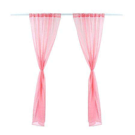 Elegant Valances Tulle Sheer Voile Drapes Curtain Panel 90 X 59