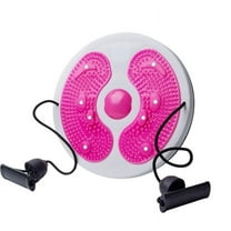 Twisting Waist Disc, Body Shaping Twisting Waist Machine Rotating Board Female Twister Exercise Sports Equipment Aerobic Exercise Foot Massage.（With drawstring）