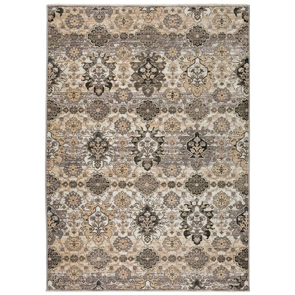 Odessa OD7 Pewter 5' x 7'6" Rug