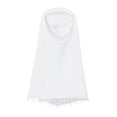 thumbnail image 4 of 12 Month Girl Clothes Muslim Dresses Girls with Hijab Solid Color Long Sleeved Dress+Headscarf Dress Set for Children and Girls During The Muslim Holy Month Of Ramadan,6 Month-8 Years, 4 of 7