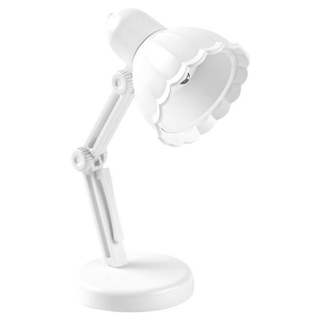 EIMELI Mini Table Lamp Fold-able Night Reading Book Lamps with Clip for Home Room Computer Night Lights Eye Protections for Night Study Travel Portable