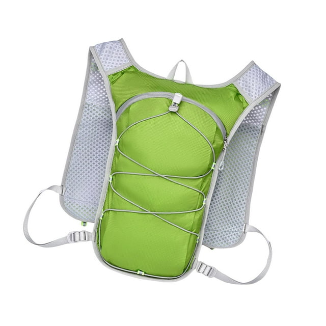 koolsoo Backpack Adjustable Sport Utility Vest for Outdoor Cycling Workout Green