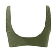 thumbnail image 5 of Toome Bikini Top Women Push Up Swim Crop Top Adjustable Back Stylish Beach Vacation Swimsuit Top Summer Bathing Suit, 5 of 5