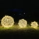thumbnail image 3 of Luces de bola de ratán LED, luces intermitentes, luces de cadena, estrellas, luces decorativas para exteriores, luces de árbol impermeables, diseño de iluminación de paisaje, luces pequeñas, 3 of 4