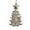 A, variant on JIhuahe Christmas Acrylic Star Snowflake 3D Ornaments for Tree and Celebration, Sparkly Hanging Decorations, Shimmering Holiday Decor for Home and Party,D
