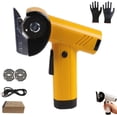 thumbnail image 1 of Rechargeable High-Speed Cardboard Cutter, Electric Box Cutter With 4-Speed Control, Fast Charging With Hd Display, Easy To Use, Safe Quick-Change Blade, For Cardboard (Yellow), 1 of 10