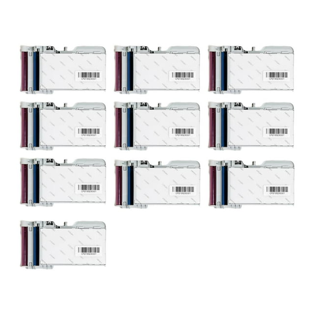 Papeles fotográficos de 100 sábanas para CP2100 Impresora fotográfica portátil Imágenes vívidas Cartucho de papel Impresión de cámara instantánea