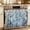 Light Beige Gray Green Gray Blue Mist Blue, variant on Teal Vintage Branches Oven Skirt Curtain 30"Wx21.5"L, Waterproof Ruffled Stove Cover Skirt with 8 Ribbon Ties, Vintage Birds Farmhouse Decorative Oven Door Curtains for Kitchen Dishwasher Cabinet
