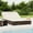 Brown, variant on vidaXL 2-Person Sunbed with Foldable Roof Outdoor Patio Daybed Poly Rattan