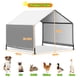 thumbnail image 2 of Refugio de sombra para perros Nidouillet 122x122x100 cm impermeable, 2 of 8