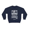 thumbnail image 2 of Can't take Cincinnati Pride out of the boy Unisex Sweatshirt S-2XL Proud, 2 of 6