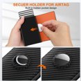 thumbnail image 6 of Airtag Wallet for Men, Mens Minimalist Smart Wallet for Air Tag RFID Blocking, Bifold Pop Up Aluminum Credit Card Case Holder 6+ Cards with ID Window, Gift for Men, Carbon Fiber, 6 of 7