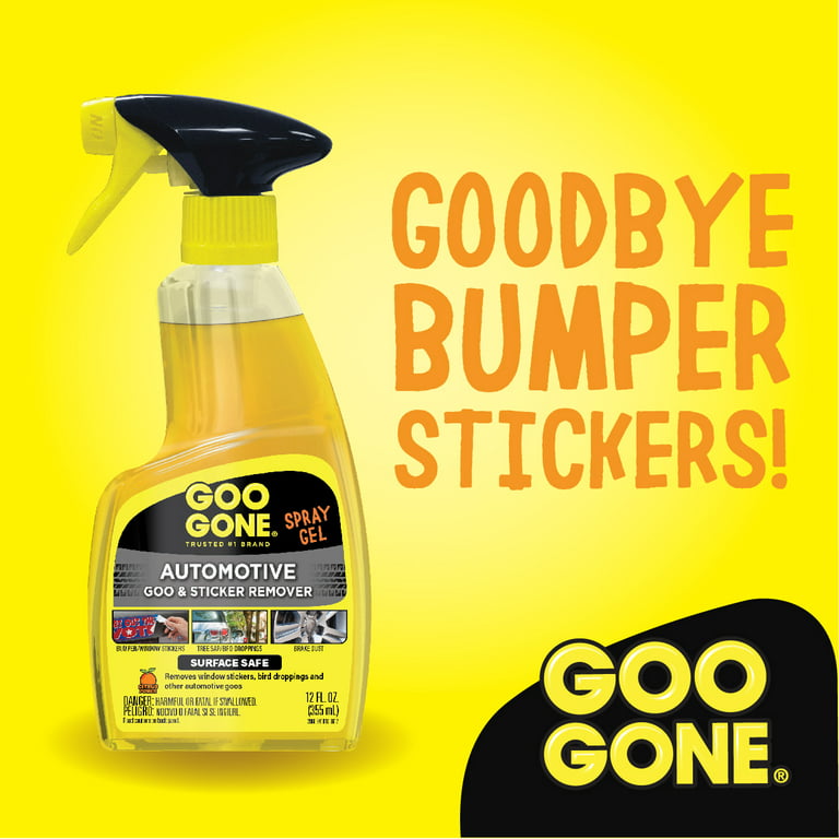 Goo Gone Car Automotive Cleaner Adhesive Remover - 12 Ounce 