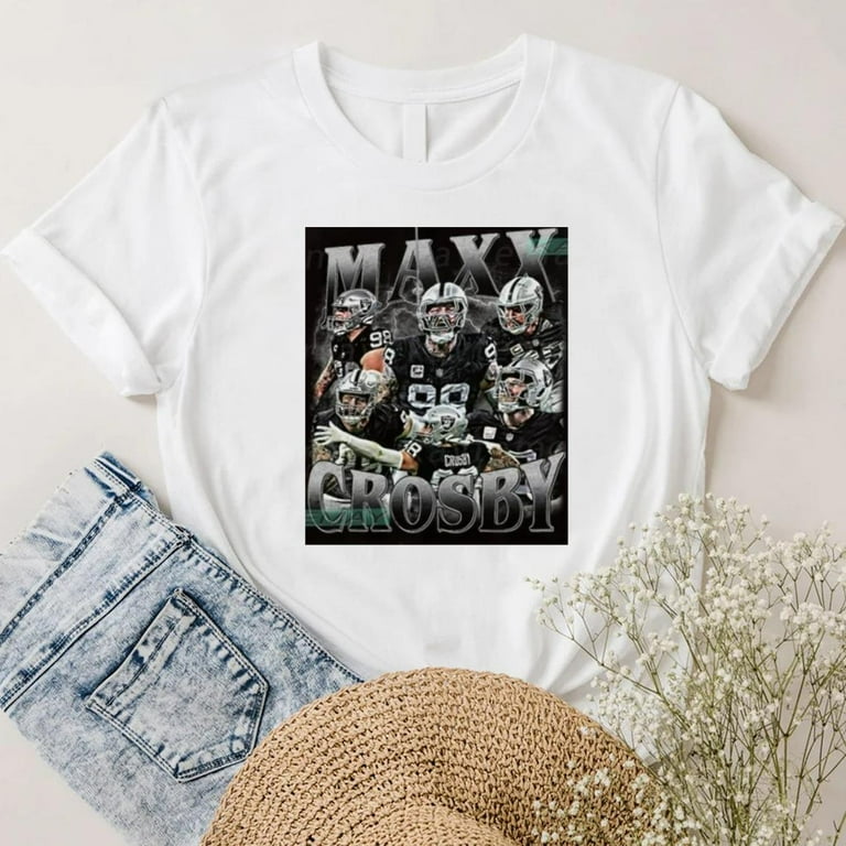 Image Maxx Crosby image beautiful image beautiful - Vintage Maxx Crosby shirt, Las Vegas Football UNISEX T-Shirt ...