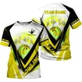 thumbnail image 4 of Custom 3D Bowling Shirts Personalized for Men and Women - Unique Team Shirt & Gifts for Bowling Lovers (Teal, XL), 4 of 10