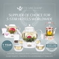 thumbnail image 3 of Celebration Glass Teapot with Loose Tea Glass Infuser, 3 of 6