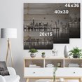 thumbnail image 5 of Design Art - Chicago Skyline at Night Black and White, 5 of 5
