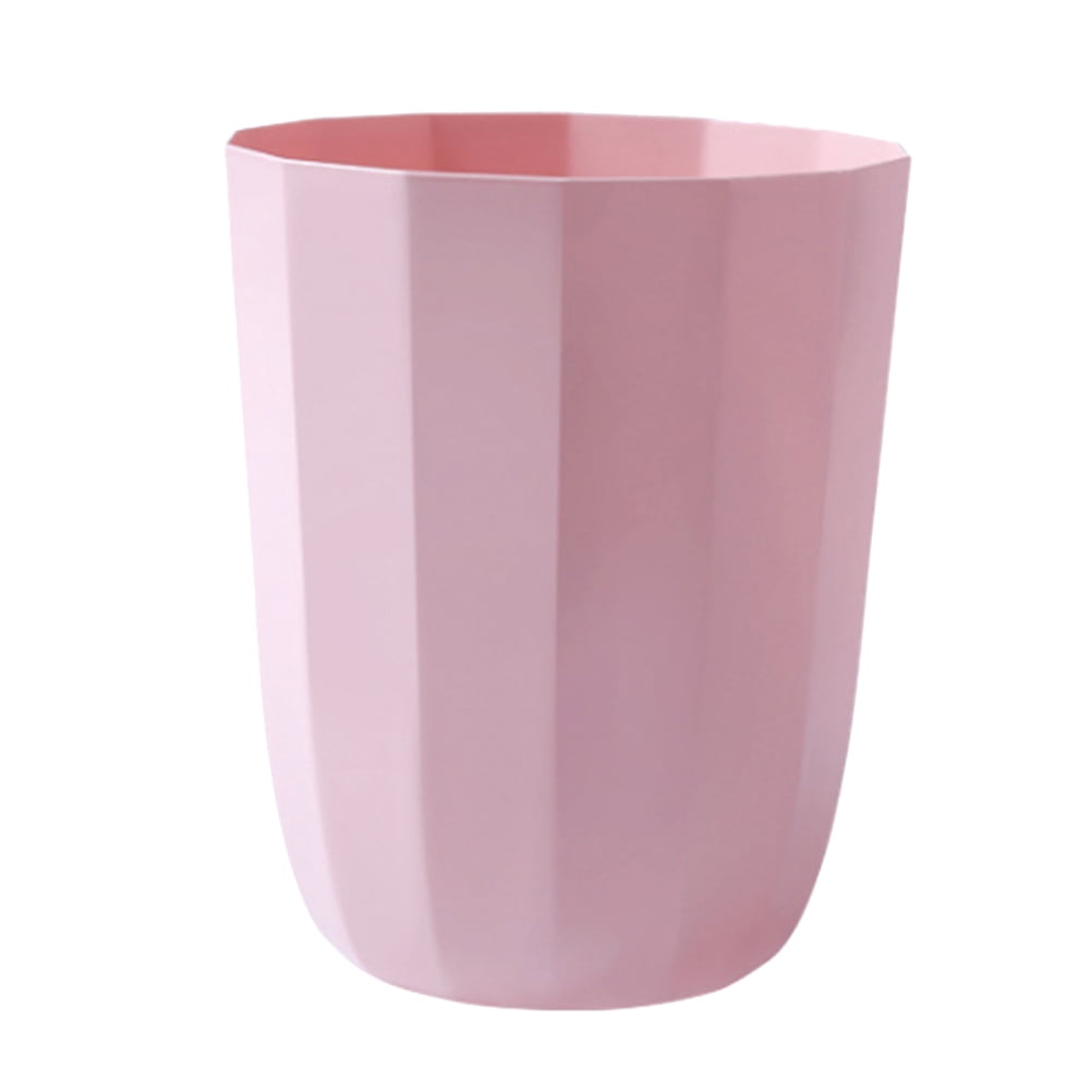 1pc Household Trash Can Open Trash Basket Plastic Basket For Bathroom