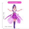 thumbnail image 4 of Little Princess Rotating Luminous Helicopter Doll Dancing Plane Gesture Induction Flying Toy Christmas Gift Holiday Gift, 4 of 4