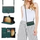 thumbnail image 1 of Crossbody Wallet Phone Case for Samsung Galaxy S24 Ultra, Zipper Magnetic Flip Cover with Card Slot Holder with Lanyard Strap, 1 of 5