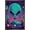 Bronze Framed Version, variant on Shawna Stewart - Space Watcher Alien Wall Poster, 14.725" x 22.375"