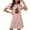 Pink, variant on Wensltd Womens Nightgown Soft Short Sleeve Halloween Pajamas Women Cute Print Nightdress
