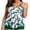 Tropical Leaves, variant on Women's Tankini Swimsuits Set Layered Ruffled Swimwears Tiered Tankini Top with Boyshorts Two Piece Bathing Suits