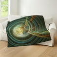 thumbnail image 4 of CafePress - Black Hole Throw Blanket - Soft Fleece Throw Blanket, 50"x60" for All Ages, 4 of 4