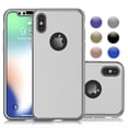 thumbnail image 1 of Coques pour Apple iPhone TP Max / iPhone TP / iPhone XR / iPhone X, Étui Ultra Mince Rigide Protection Complète avec Protecteur d'Écran en Verre Trempé - Rouge, 1 of 4