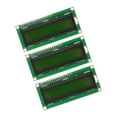 thumbnail image 1 of Uxcell 3 Pcs Módulo de Pantalla LCD IIC 1602 5V Pantalla Amarilla Retroiluminada 16x2 Adaptador 3.15 x 1.41 pulgadas, 1 of 4