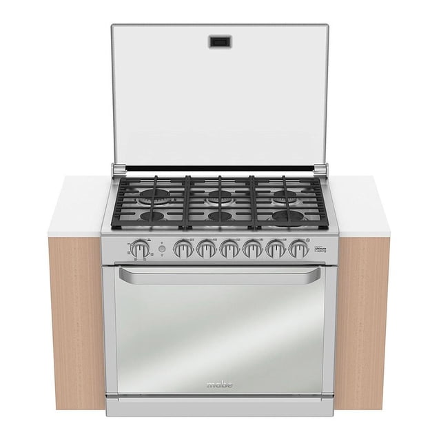 Estufa Mabe Empotrable 80 cm Con Capelo Silver MA0C80500CI2