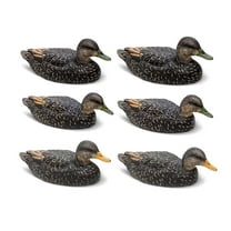 Rig Em Right Mainline Series Black Duck Decoys, 6 Pack