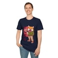 thumbnail image 6 of Men Women Shiba Inu Dog and Flower Novelty Tshirt, 6 of 7