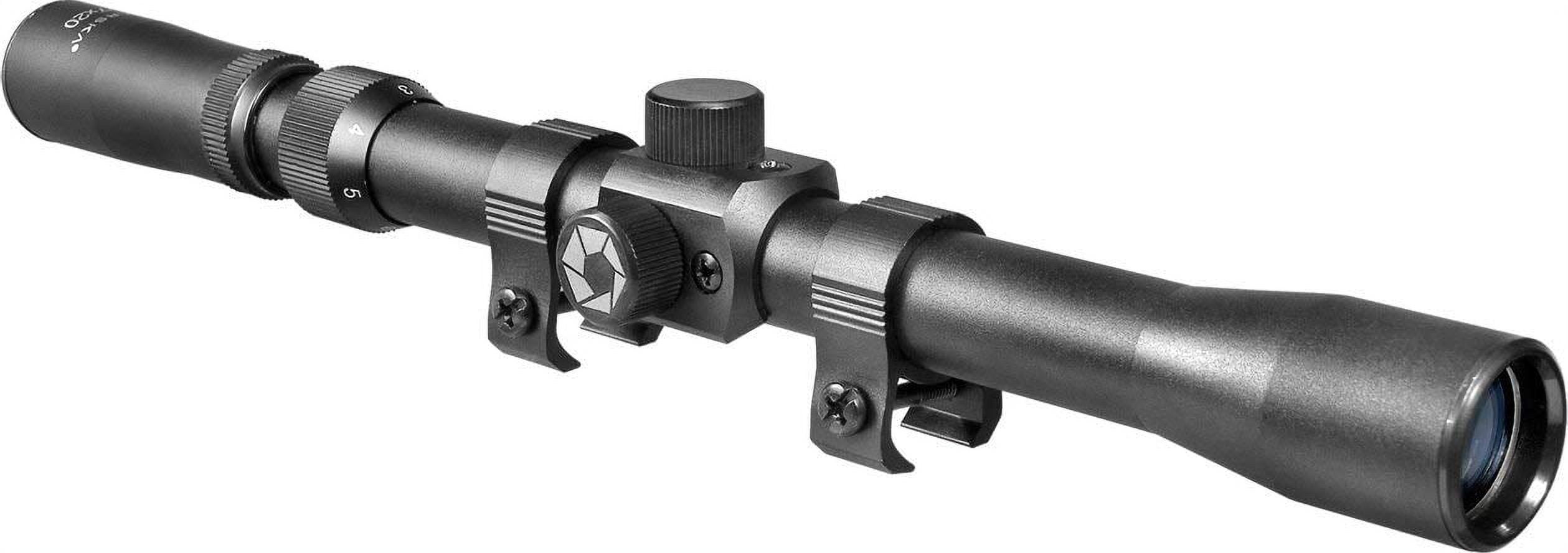 Tasco Rimfire Riflescope 3-7x20mm Matte Black, RF37X20, 3/4" Tube
