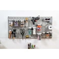 thumbnail image 3 of 18-Piece Pegboard Storage and Organization Kit, Quick Install, Wall-Mounted Hooks, Tool Holders, and Jars with Lids for Crafts, Garage, Pantry, Home and Office, 3 of 8