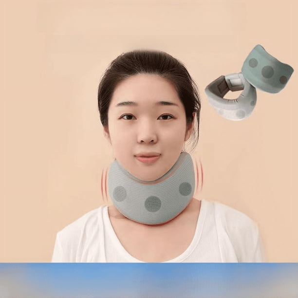 Braga de cuello de seda de hielo, antiarqueamiento, para las cuatro estaciones, fina bufanda protectora para el cuello, funda para el cuello, ortesis cervical