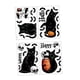 thumbnail image 2 of Pegatinas para ventanas de Halloween con murciélagos espeluznantes, decoraciones de Halloween impermeables para 20 cm x 30 cm x 01 cm, 2 of 9