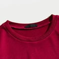 thumbnail image 5 of Trendy Tops Long Sleeve Blouse Casual Graphic Sweatshirt Classic Pullover Crewneck Sweatshirts for Women Loose, 5 of 5