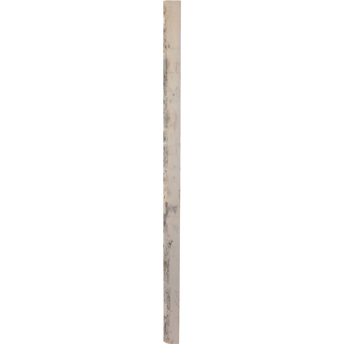 Ekena Millwork 15"W x 72"H x 3 1/2"D Vintage Farmhouse 5 Rung Ladder, Barnwood Decor Collection, Chalk Dust White