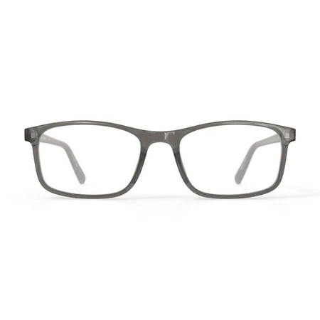 Bio Eyes Men's BE27 Rectangular Prescription Eyeglasses with Case, Green