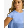 thumbnail image 3 of Jessica London Women's Plus Size Satin Blouse, 3 of 6