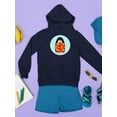 thumbnail image 3 of Sunflower Kokeshi Doll Hoodie Juniors -Image by Shutterstock,  Large, 3 of 4