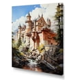 thumbnail image 2 of Designart "Majestic Guardians of Fortresses X" Cityscapes Canvas Print, 2 of 5