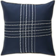 thumbnail image 5 of Nanshing Vina 7 Piece Contemporary Striped Comforter Set, Navy, King, 5 of 5