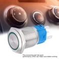 thumbnail image 4 of 1nc 16mm LED Light 5Pin Self Reset 1NO 1NC Metal Push Button Switch for Car Modification, 4 of 7
