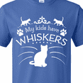 thumbnail image 4 of Inktastic My Kids Have Whiskers- Cat Family Pets T-Shirt, 4 of 5