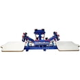 thumbnail image 2 of INTBUYING 4 Color Screen Printing kit Micro-adjust Shirt Press Machine Silk Screen Ink Squeegee Supplies, 2 of 7