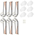 thumbnail image 3 of Billiards Table Rail Empire Solid Replacement Set with Net Pockets, 3 of 7